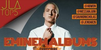 The Top 5 Eminem Albums eminem