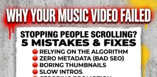 Why Your Music Video Failed to Get Views (And How to Fix It)
