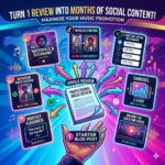 How to Turn One Music Review into Months of Social Content