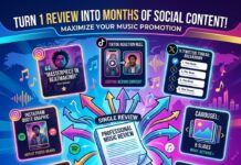 How to Turn One Music Review into Months of Social Content