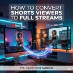 How to Convert YouTube Shorts Viewers into Full Music Video Streams