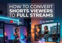 How to Convert YouTube Shorts Viewers into Full Music Video Streams