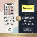Genius Verified Lyrics vs. Instagram Aesthetic: Why Bars Matter More