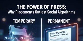 Why Music Press Placements Outlast Social Media Metrics