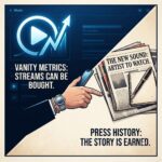 Stream Counts vs. Press History: Why Managers Value Stories