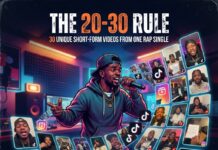 The 20-30 Rule: How to Map Out 30 Short-Form Videos for One Rap Single