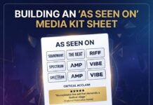 How to Build an “As Seen On” Media Kit Sheet to Impress Booking Agents