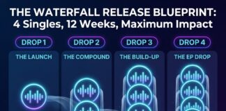 How to Map a 4-Single Waterfall Release Schedule Over 12 Weeks