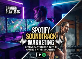 Spotify Soundtrack Marketing: How to Get Rap Tracks into Gaming & Fitness Playlists
