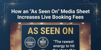 How an “As Seen On” Media Sheet Increases Live Booking Fees