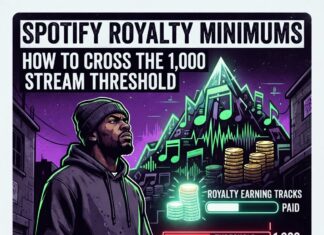 Spotify Royalty Minimums: How Underground Rappers Can Clear It