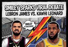 Smiley “10 Raccoons” LeBron James Diss & Kawhi Leonard Bars