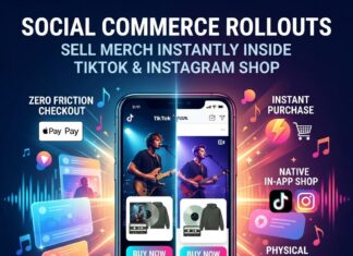 Social Commerce Rollouts: Sell Indie Merch on TikTok & Instagram