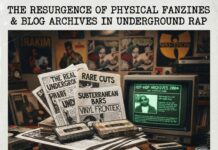 Physical Fanzines & Blog Archives in Underground Rap