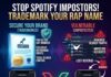 How to Trademark Your Rap Name & Stop Spotify Impostors