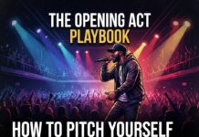 How to Pitch Yourself as an Opening Act for Rap Tours