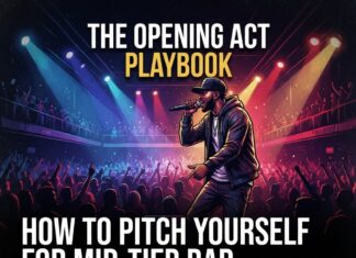 How to Pitch Yourself as an Opening Act for Rap Tours