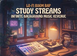 Lo-Fi Boom Bap Study Streams: Infinite Passive Revenue for Producers