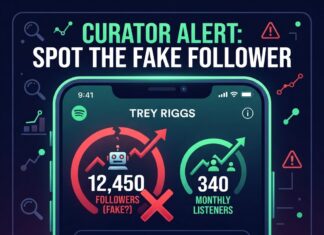 How Independent Curators Spot Fake Spotify Followers