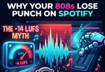 Spotify -14 LUFS Myth: Why Your 808s Lose Punch