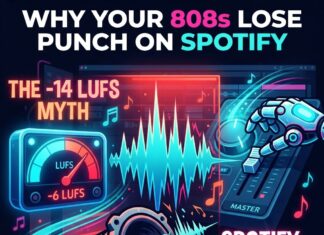 Spotify -14 LUFS Myth: Why Your 808s Lose Punch