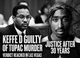 Keffe D Convicted of First-Degree Murder in Tupac Shakur Case