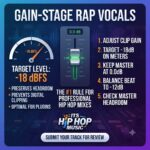 How to Gain-Stage Rap Vocals Before Mixing for Headroom