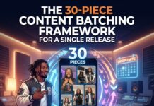Content Batching Framework for Music Release | Step-by-Step Guide
