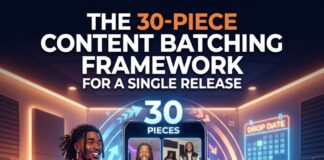 Content Batching Framework for Music Release | Step-by-Step Guide