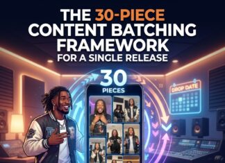 Content Batching Framework for Music Release | Step-by-Step Guide