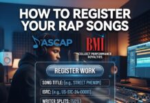 How to Register Rap Songs with ASCAP or BMI | Step-by-Step Guide