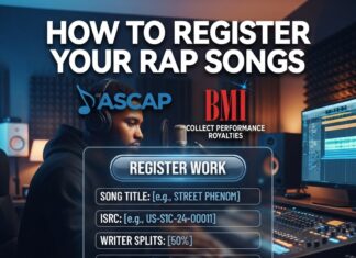 How to Register Rap Songs with ASCAP or BMI | Step-by-Step Guide