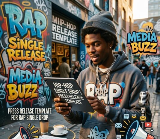 How to Write a Rap Single Press Release (Free Template)