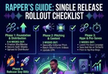 Single Release Rollout Checklist for Rappers: The Ultimate Guide