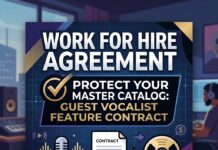 Work For Hire Agreement for Guest Vocalists: Protect Your Masters