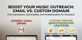 Custom Domain Emails: Why @artistname.com Beats Gmail