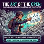 Email Subject Lines to Pitch Music Bloggers: 5 Winning Formulas