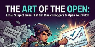 Email Subject Lines to Pitch Music Bloggers: 5 Winning Formulas
