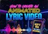How to Make an Animated Lyric Video for a Rap Song Free (Canva Tutorial)