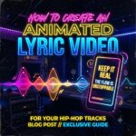 How to Make an Animated Lyric Video for a Rap Song Free (Canva Tutorial)
