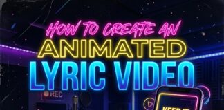 How to Make an Animated Lyric Video for a Rap Song Free (Canva Tutorial)