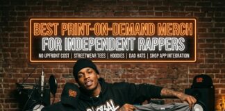 Best Print on Demand Merch for Independent Rappers (Zero Cost Guide)