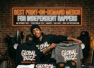 Best Print on Demand Merch for Independent Rappers (Zero Cost Guide)
