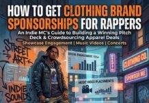 How to Get Clothing Brand Sponsorships for Rappers: Indie MC Guide