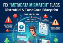 How to Fix “Metadata Mismatch” Flags on DistroKid & TuneCore
