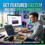 How to Send Spotify Embed Code in Press Release to Get Faster Blog Features